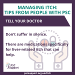 itch Tell your doctor