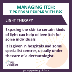 Itch Light Therapy