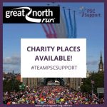 Great North Run Charity Places Available