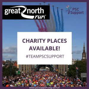 Great North Run Charity Places Available