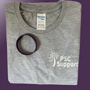 T-shirt with wrist band