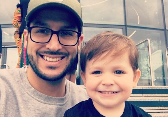 Gary T and son