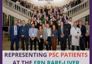 representing PSC patients at the ERN RARE-LIVER annual meeting